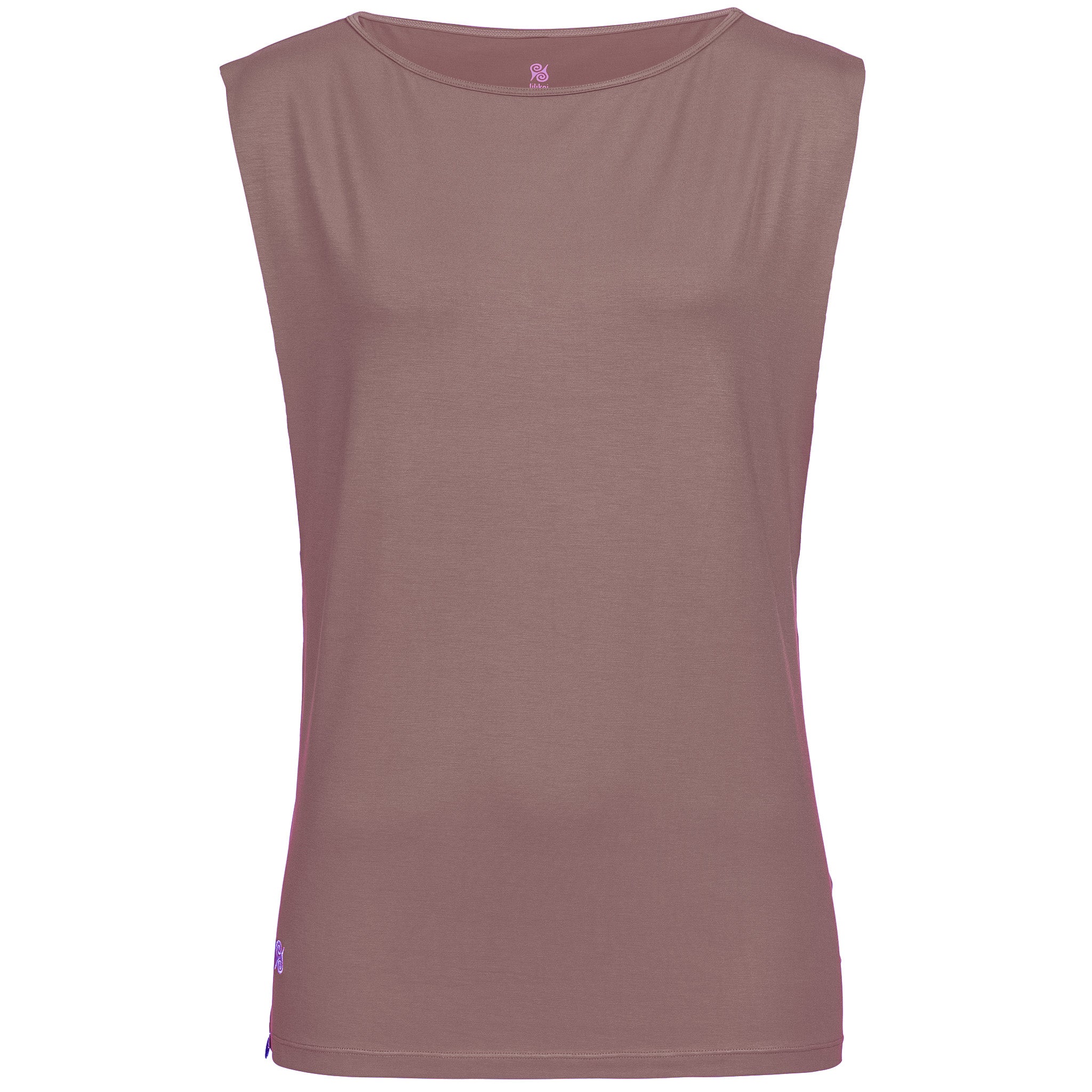 Yoga Shirt Damen aus Bambus Faser - Sneaky Top Eggplant NEU