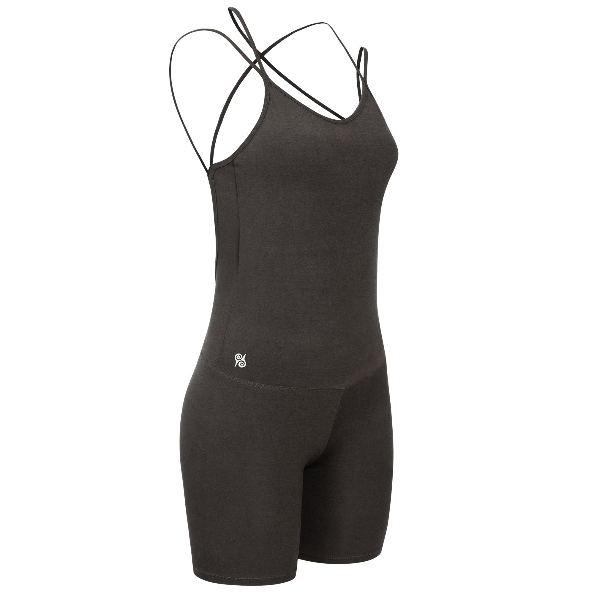 Jumpsuit Damen aus Bambus Mix - Salty Chocolate-Dark (Standard Material)
