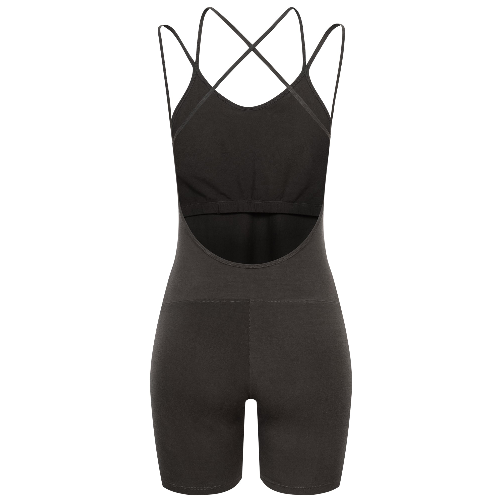 Jumpsuit Damen aus Bambus Mix - Salty Chocolate-Dark (Standard Material)