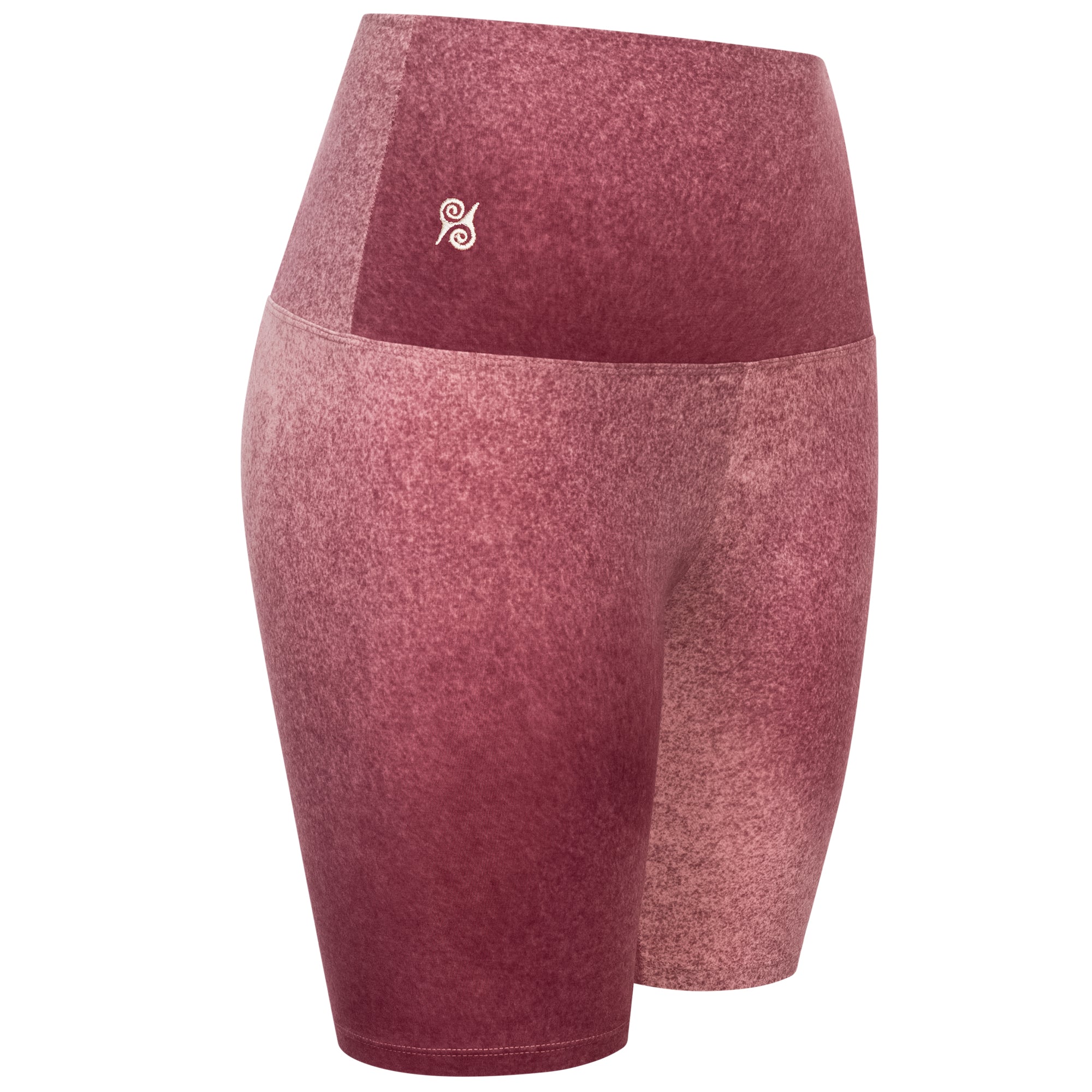 Yoga Leggings Damen kurz aus Bambus Mix - Strawberry Icecream (Standard Material)