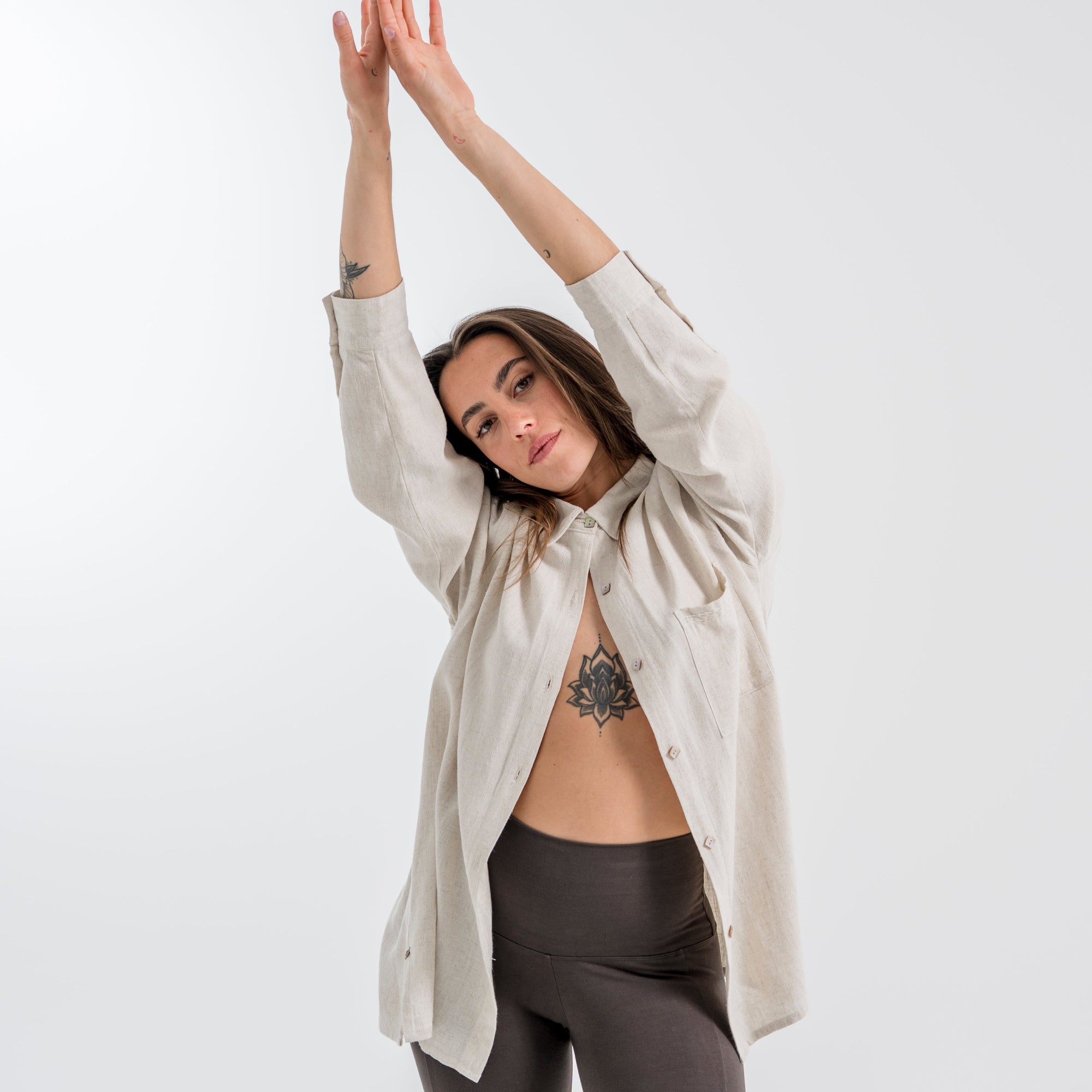Linen shirt women - Evermore natural