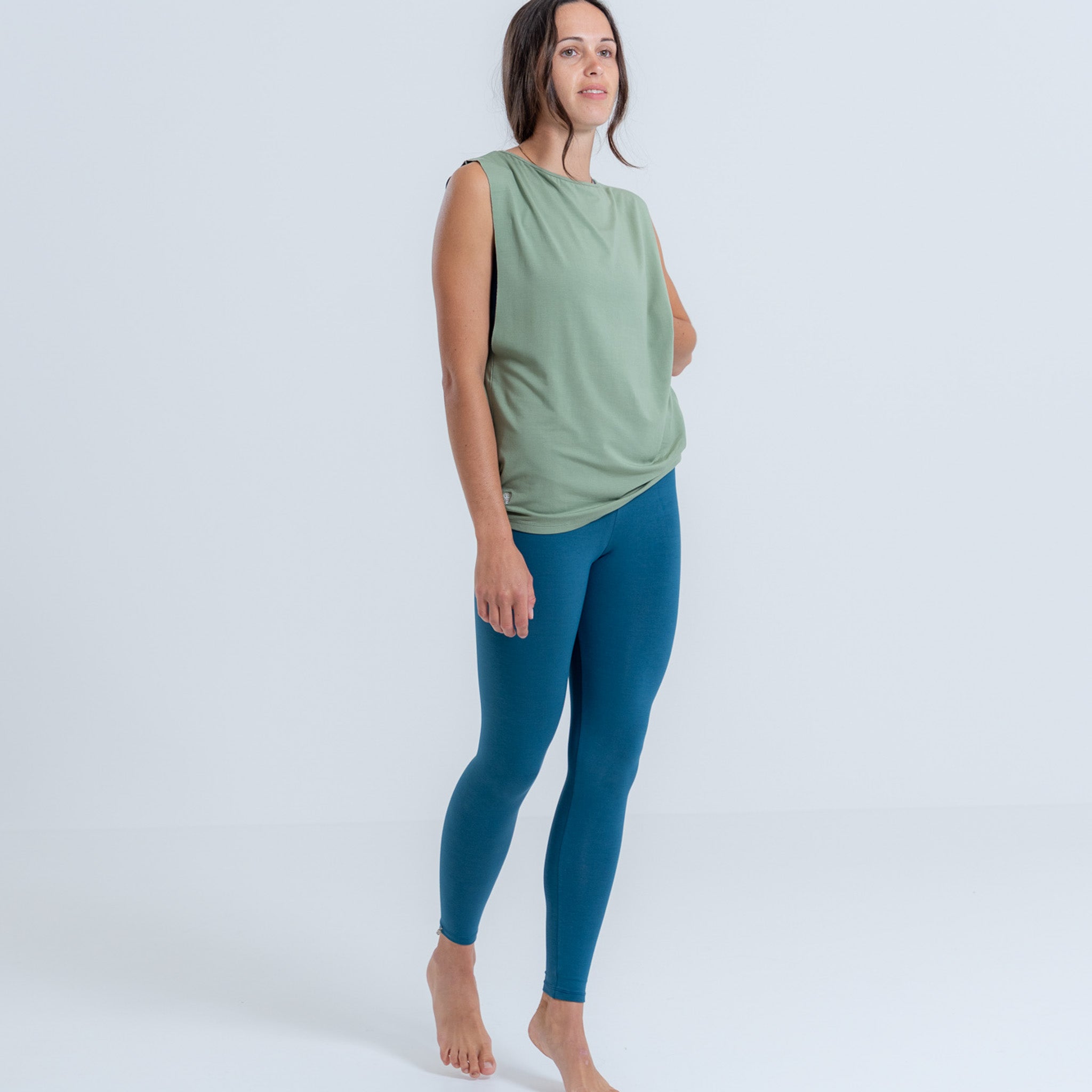 Leggings Damen aus Bambus Mix - Shape Ocean NEU (Dünnes- und Standard Material)
