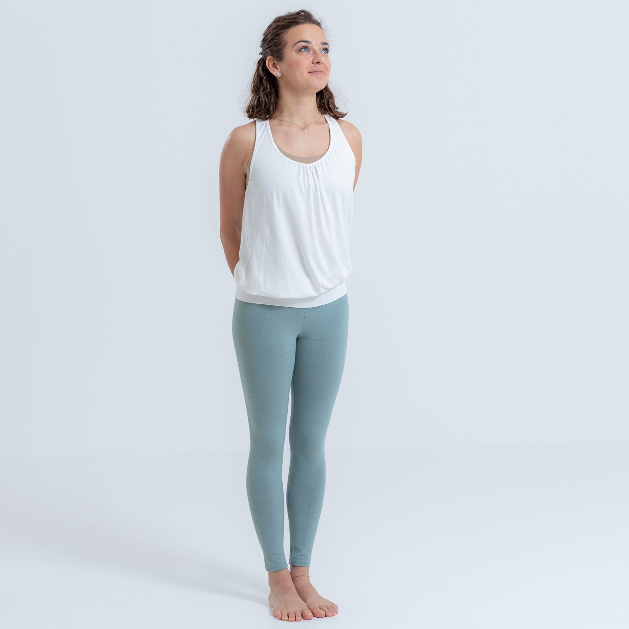 Leggings Damen aus Bambus Mix - Shape Salbei NEU (Standard Material)