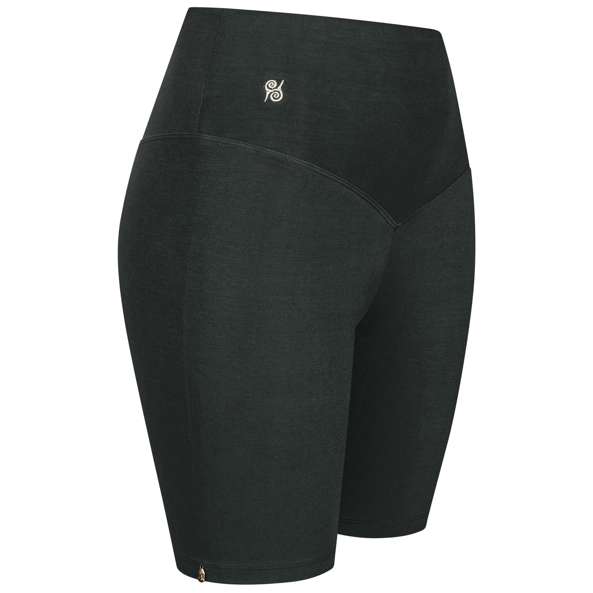 Leggings short Damen aus Bambus Mix - Shape Black NEU (Standard Material)