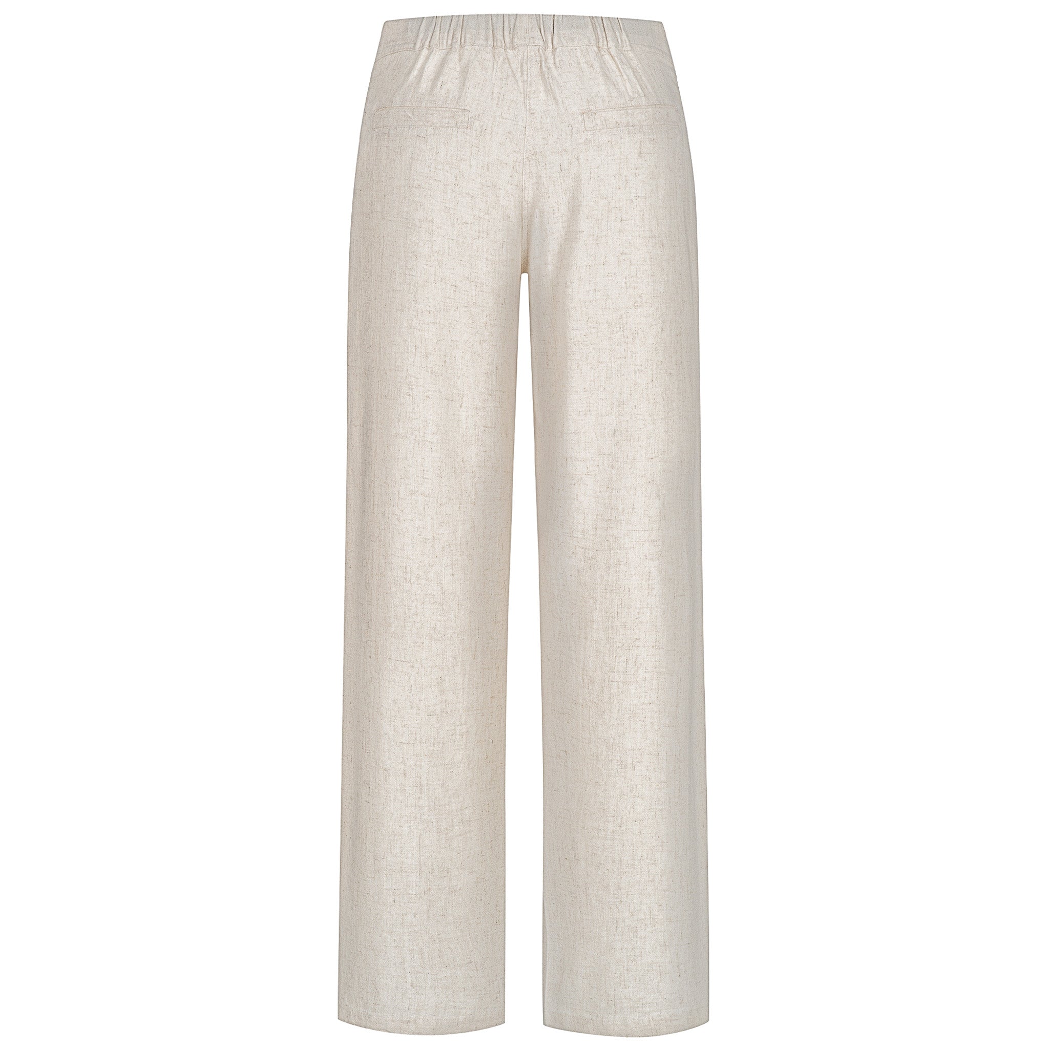 Leinen Hose Damen lang - Evermore Naturweiß