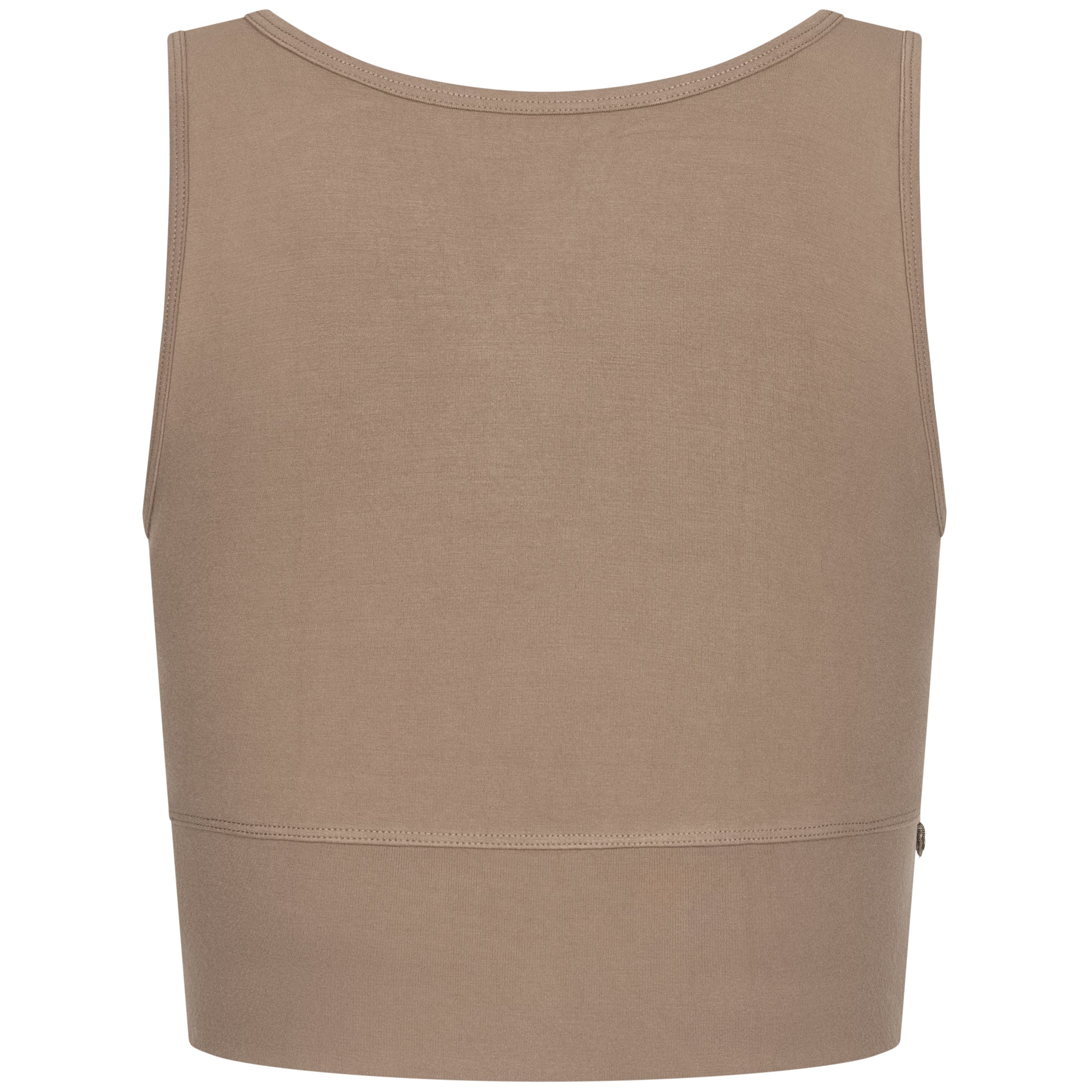 Yoga Top Women's Bamboo Mix - Snug Top Cappuccino