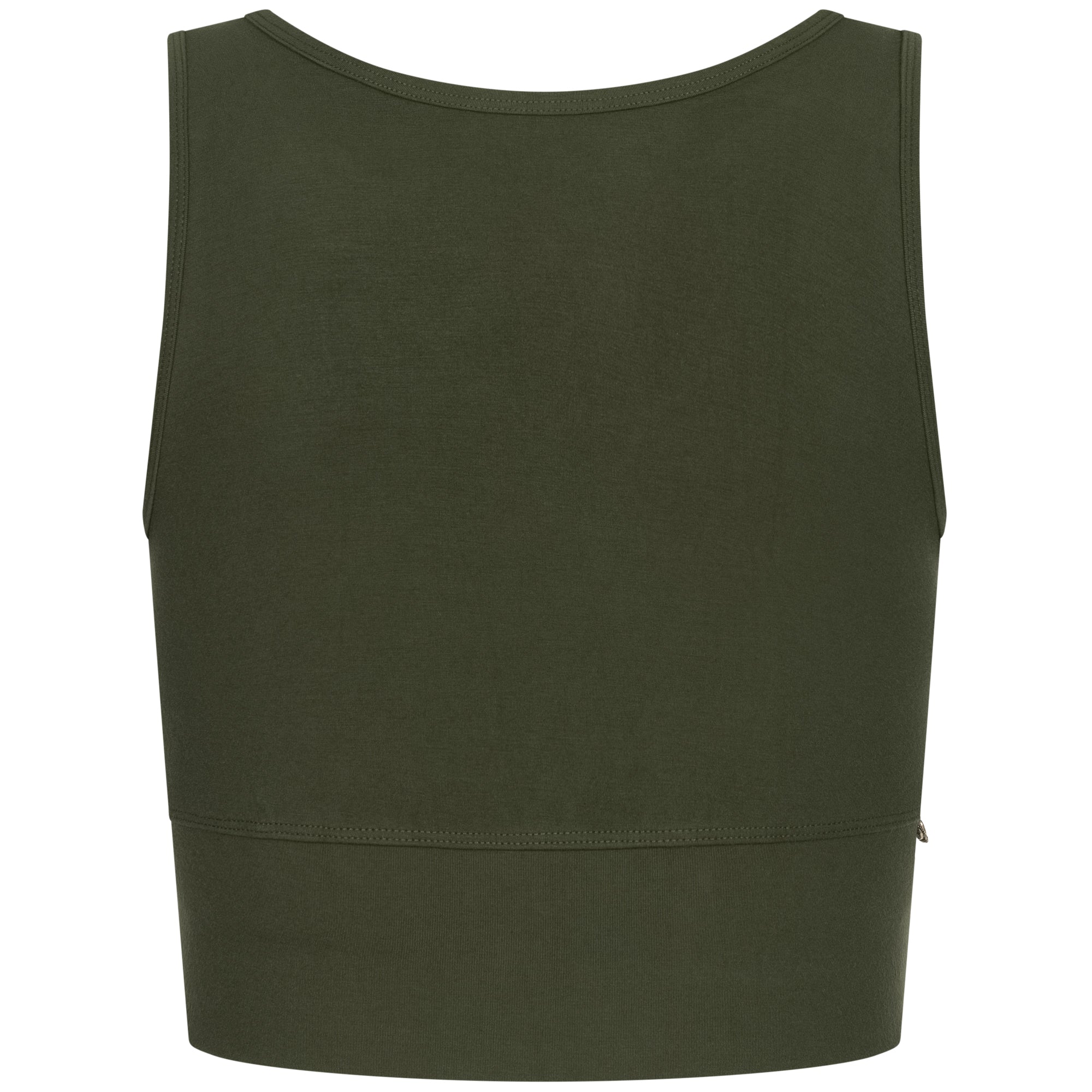 Yoga Top Women's Bamboo Mix - Snug Top Moss Green