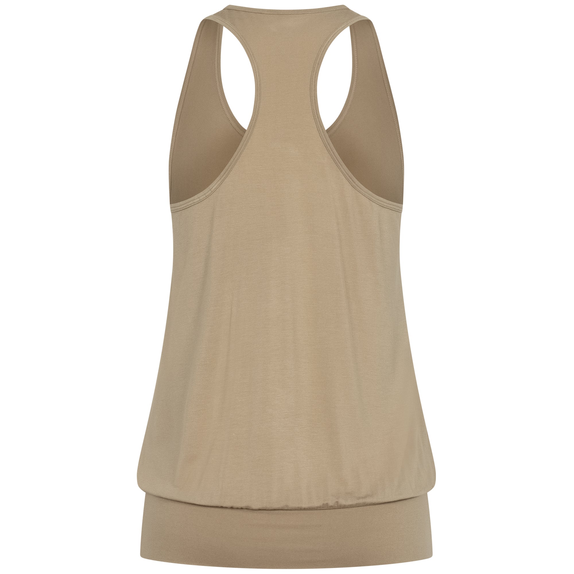 Yoga Top Damen aus Bambus Faser - Cute Shirt Mud