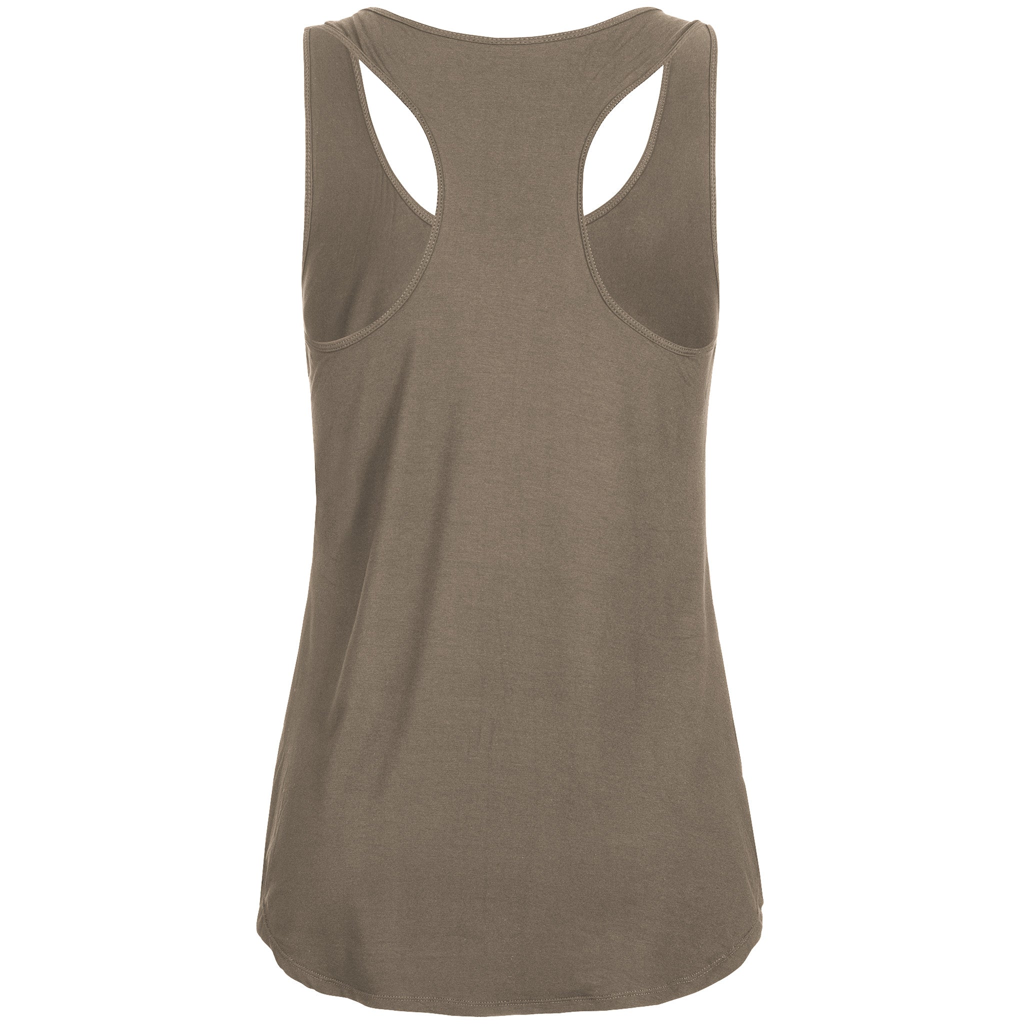 Yoga Shirt Damen aus Bambus Faser - Klassik Top Mud
