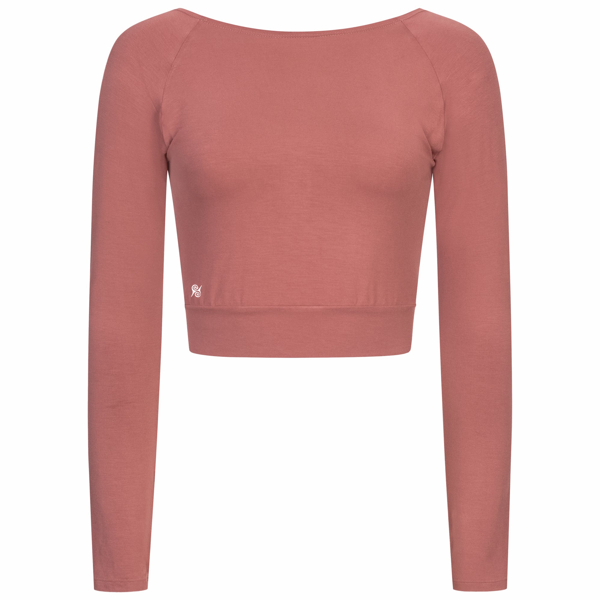 Yoga Shirt Damen aus Bambus Faser - Flashdance Canyon Rose