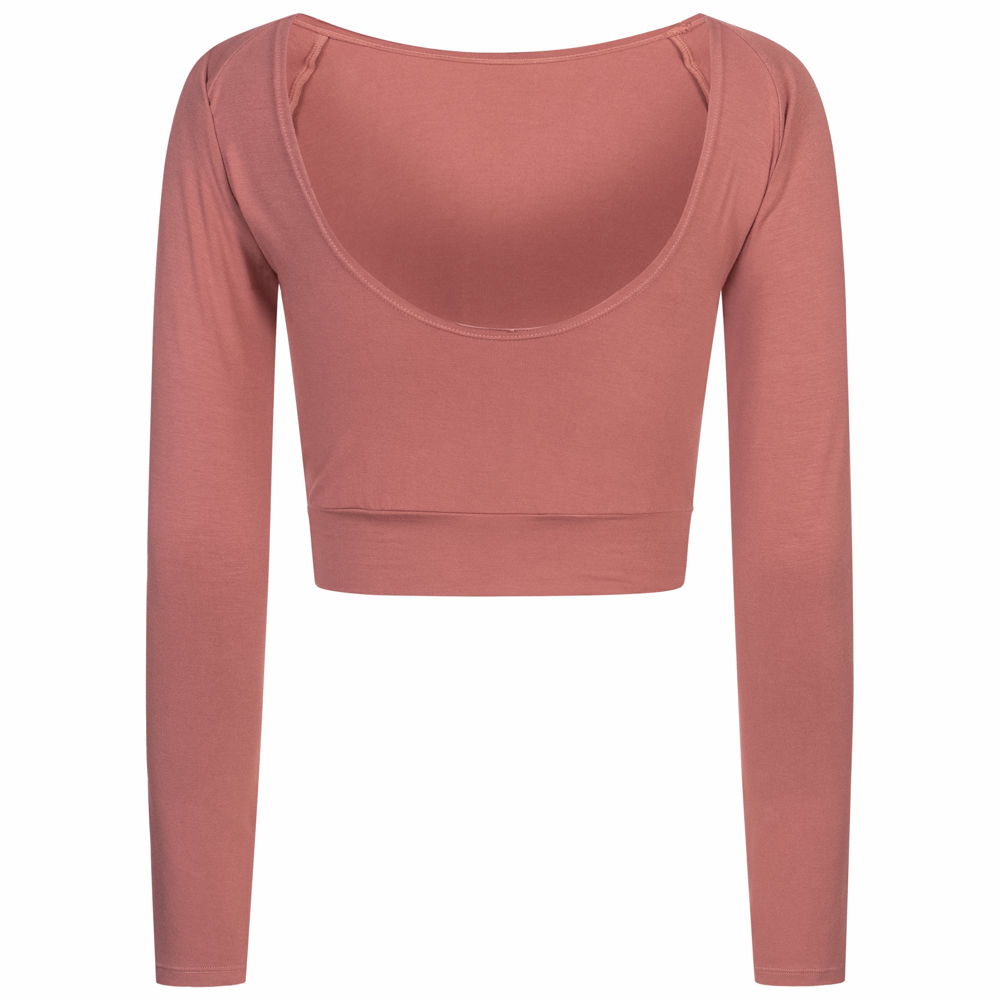 Yoga Shirt Damen aus Bambus Faser - Flashdance Canyon Rose