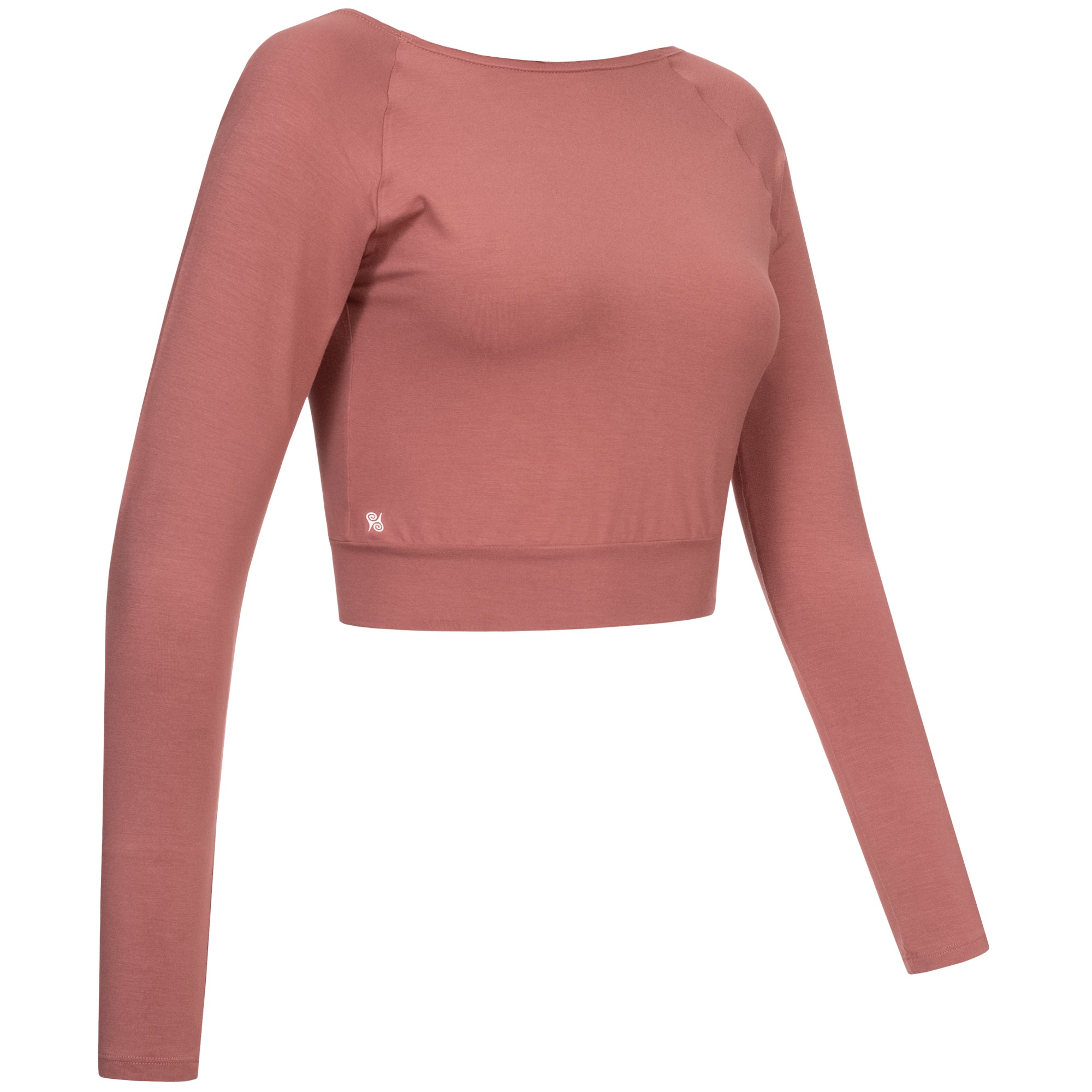 Yoga Shirt Damen aus Bambus Faser - Flashdance Canyon Rose