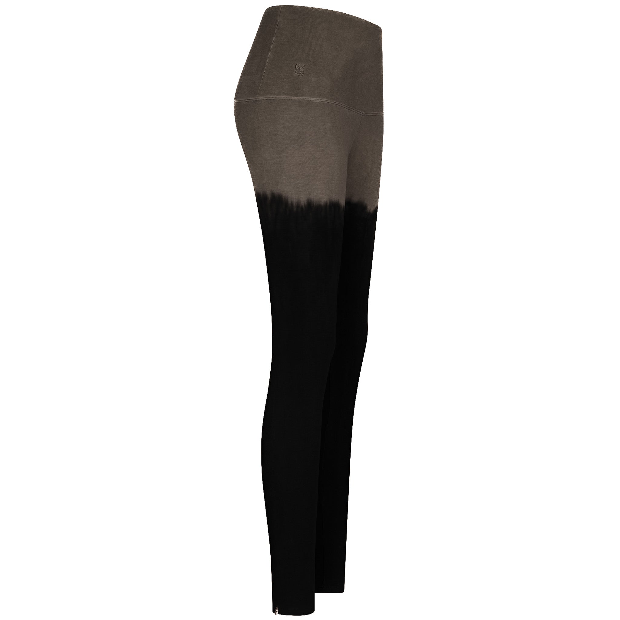 Yoga Leggings Damen aus Bambus Mix - Overknee Salty Chocolate !LIMITED EDITION! (Dünnes Material)