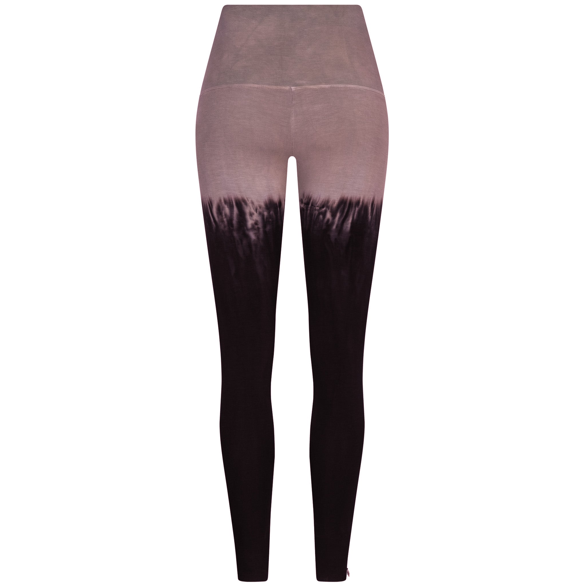 Yoga Leggings Damen aus Bambus Mix - Overknee Eggplant !LIMITED EDITION! (Standard Material)