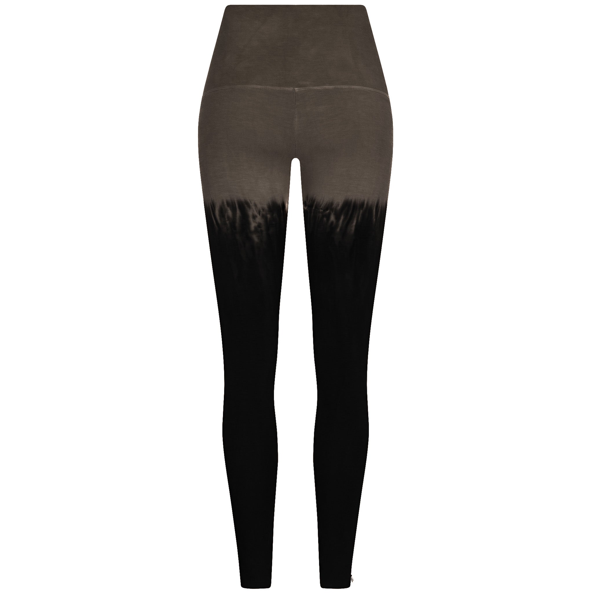 Yoga Leggings Damen aus Bambus Mix - Overknee Salty Chocolate !LIMITED EDITION! (Dünnes Material)