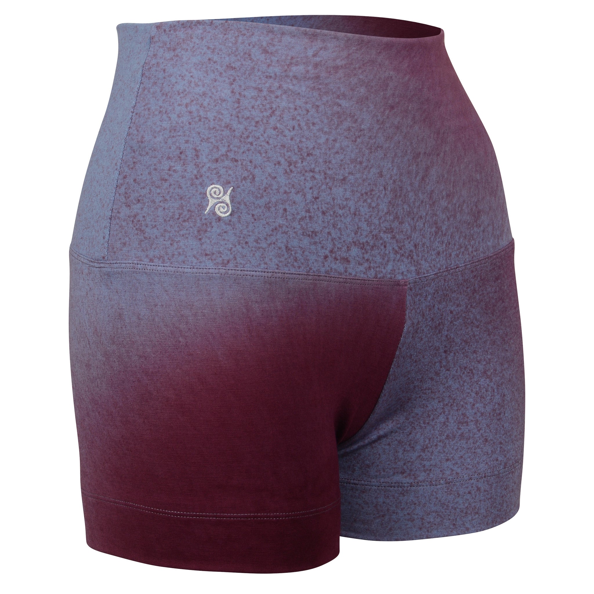 Leggings short Damen aus Bambus Mix - Blueberry Icecream (Standard Material)
