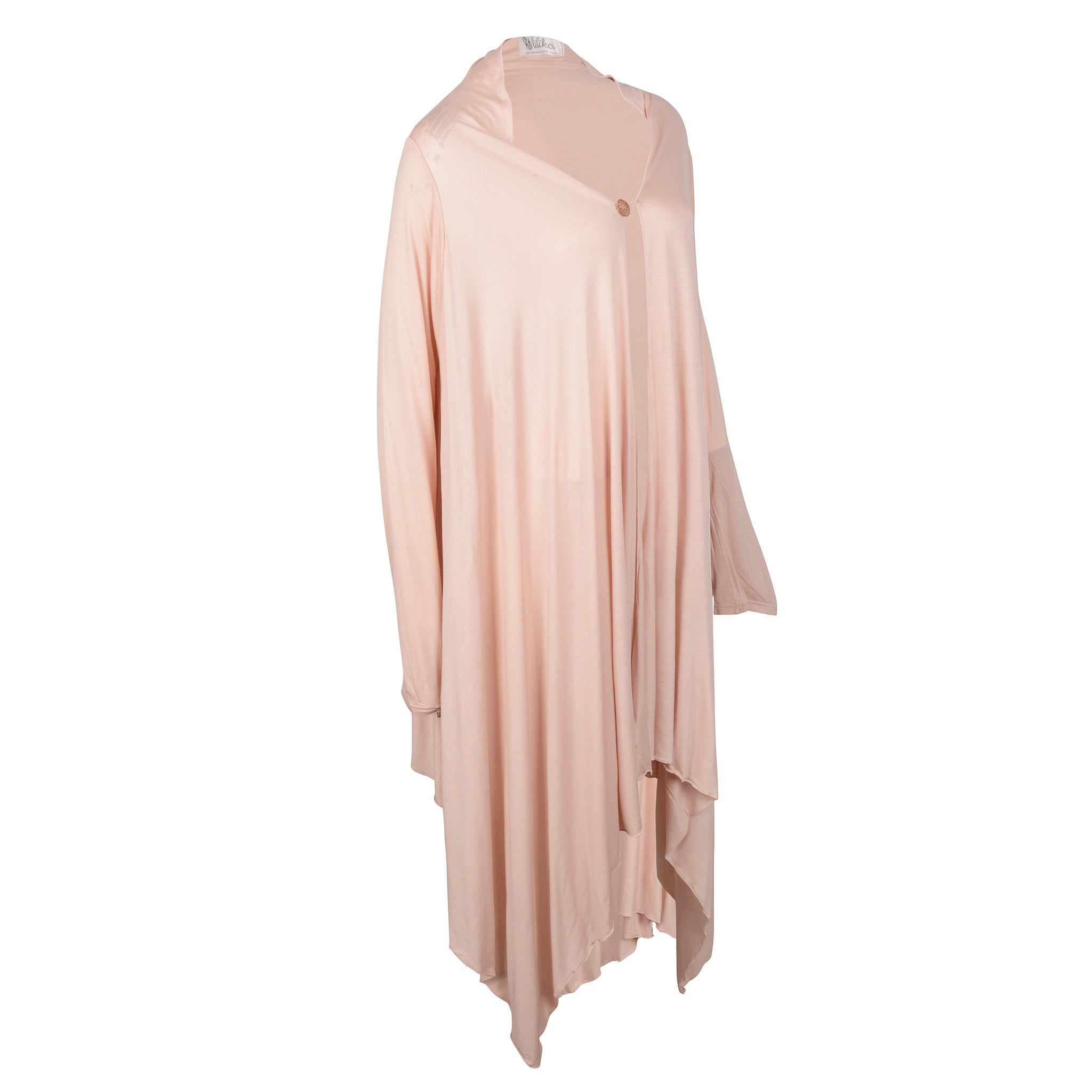 Yoga Jacke Damen aus Bambus Faser - Goddess Cape Dusty Rose