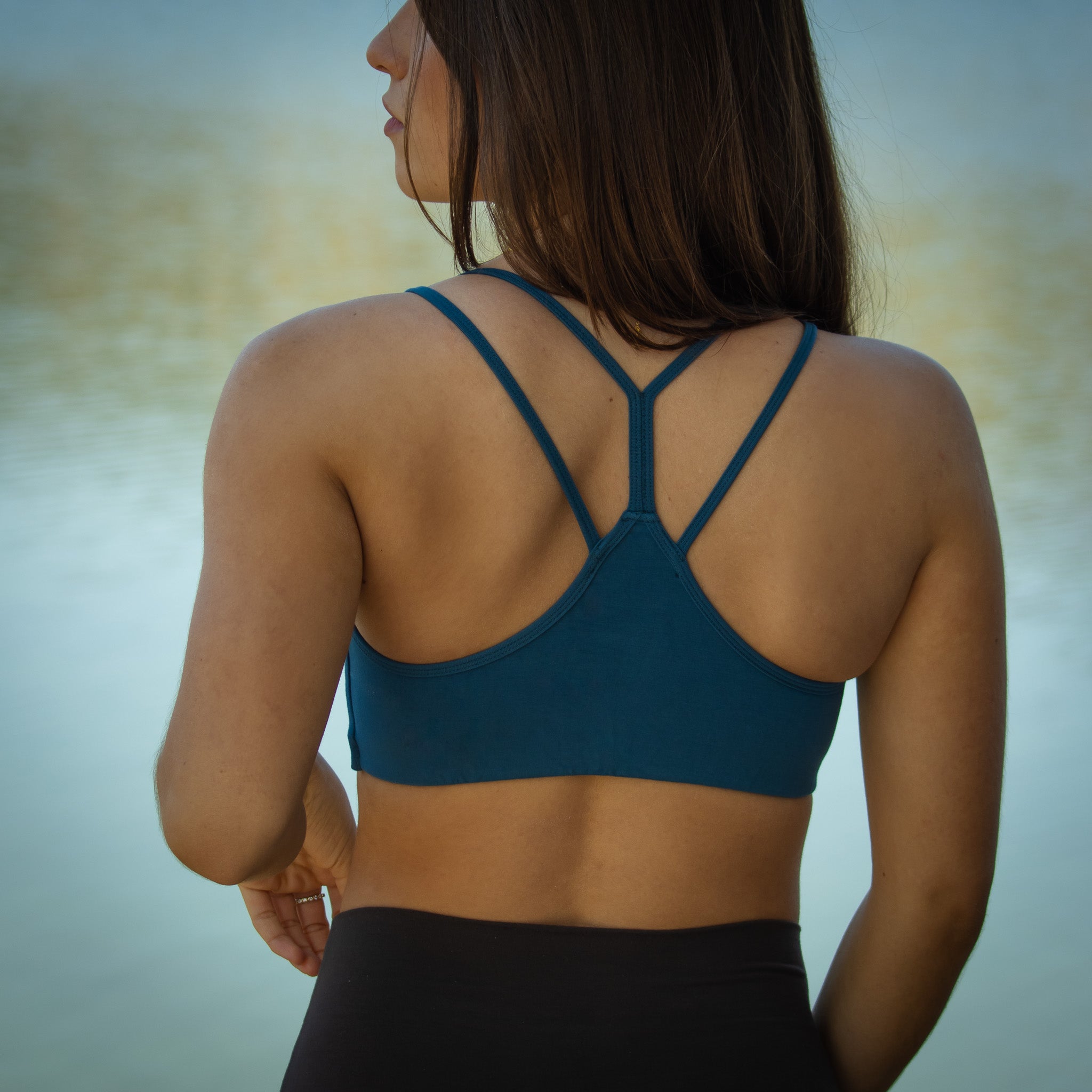 Yoga BH aus Bambus Mix - Comfy Bra Ocean NEU