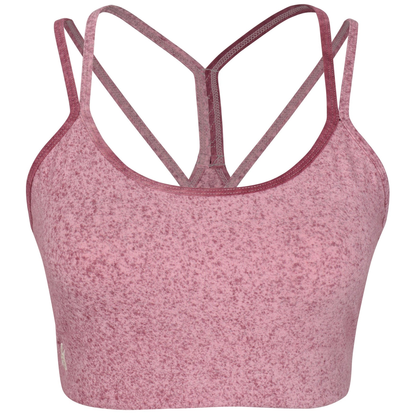 Yoga BH aus Bambus Mix - Strawberry Icecream