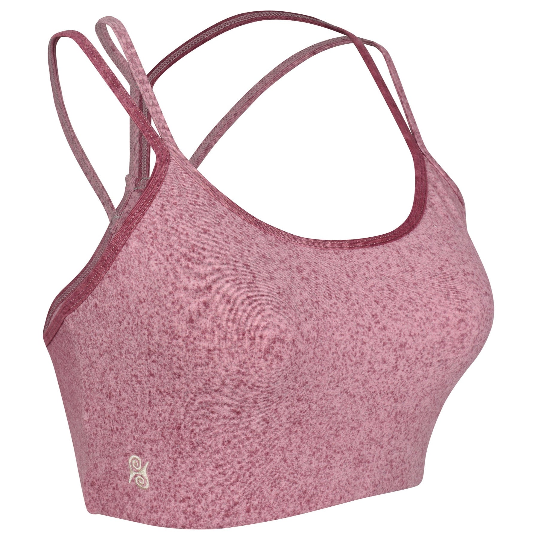 Yoga BH aus Bambus Mix - Strawberry Icecream