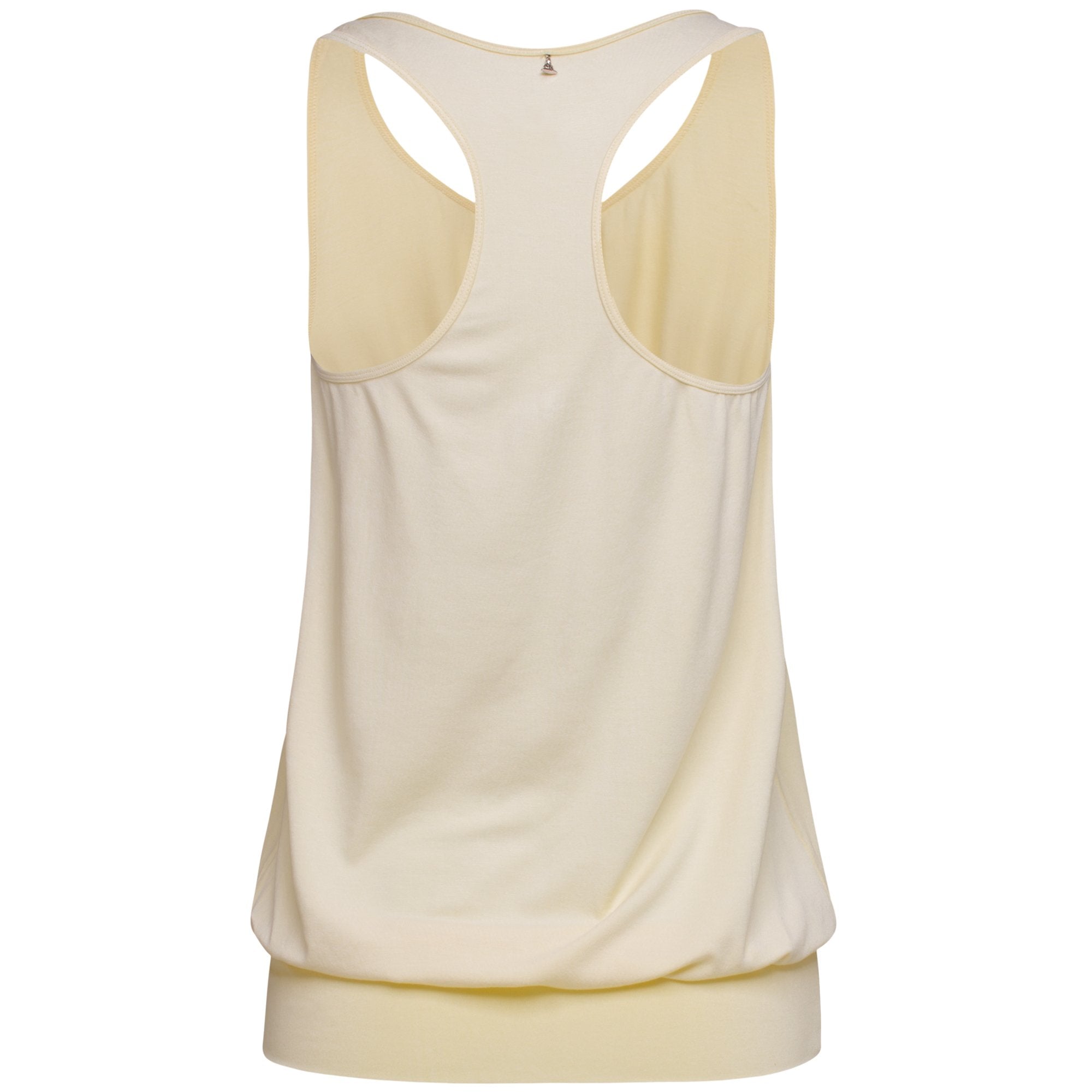 Yoga Top Damen aus Bambus Faser - Cute Shirt Off White
