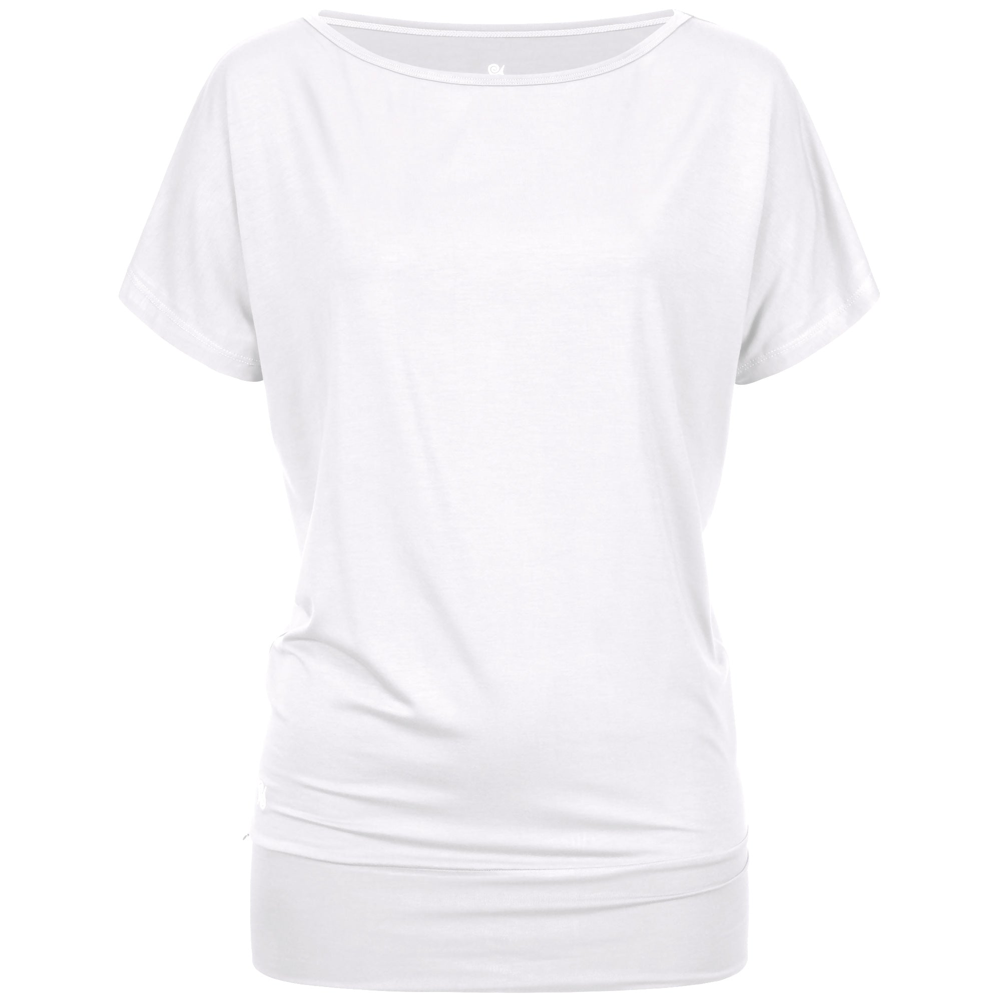 Yoga Shirt Damen aus Bambus Faser - White