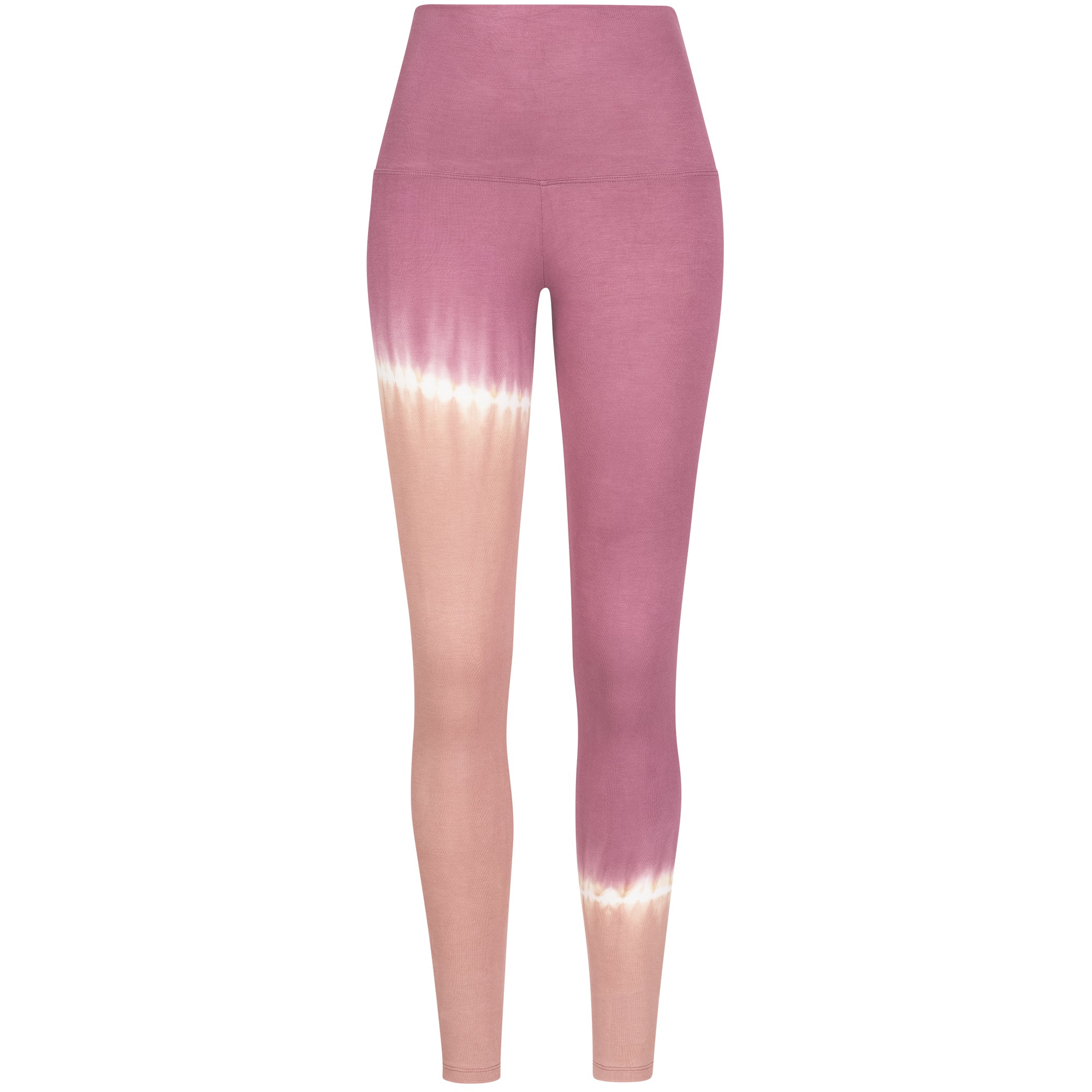 Yoga Leggings Damen aus Bambus Mix - DipDye Lavender !LIMITED EDITION! (Standard Material)