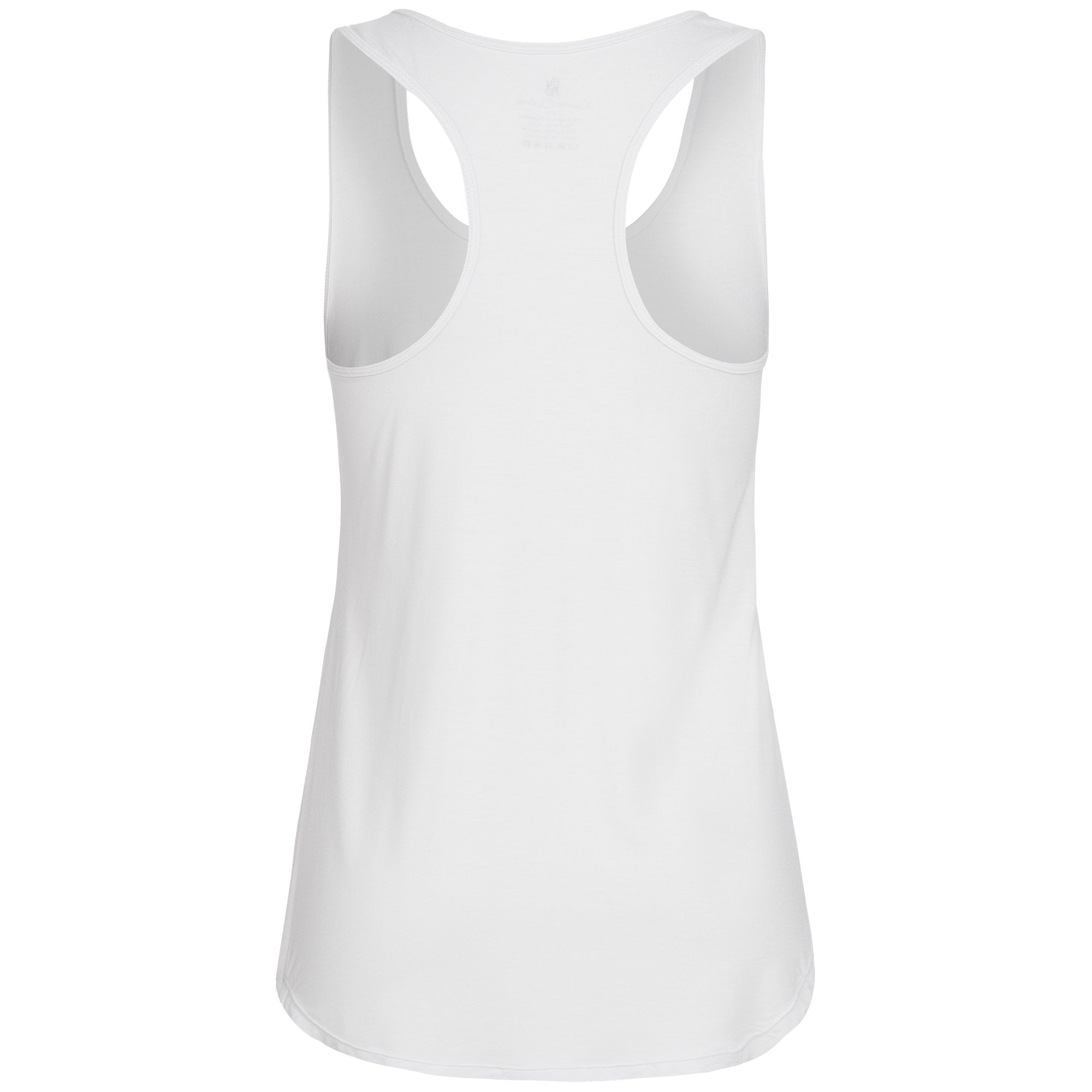Yoga Shirt Damen aus Bambus Faser - Klassik Top White