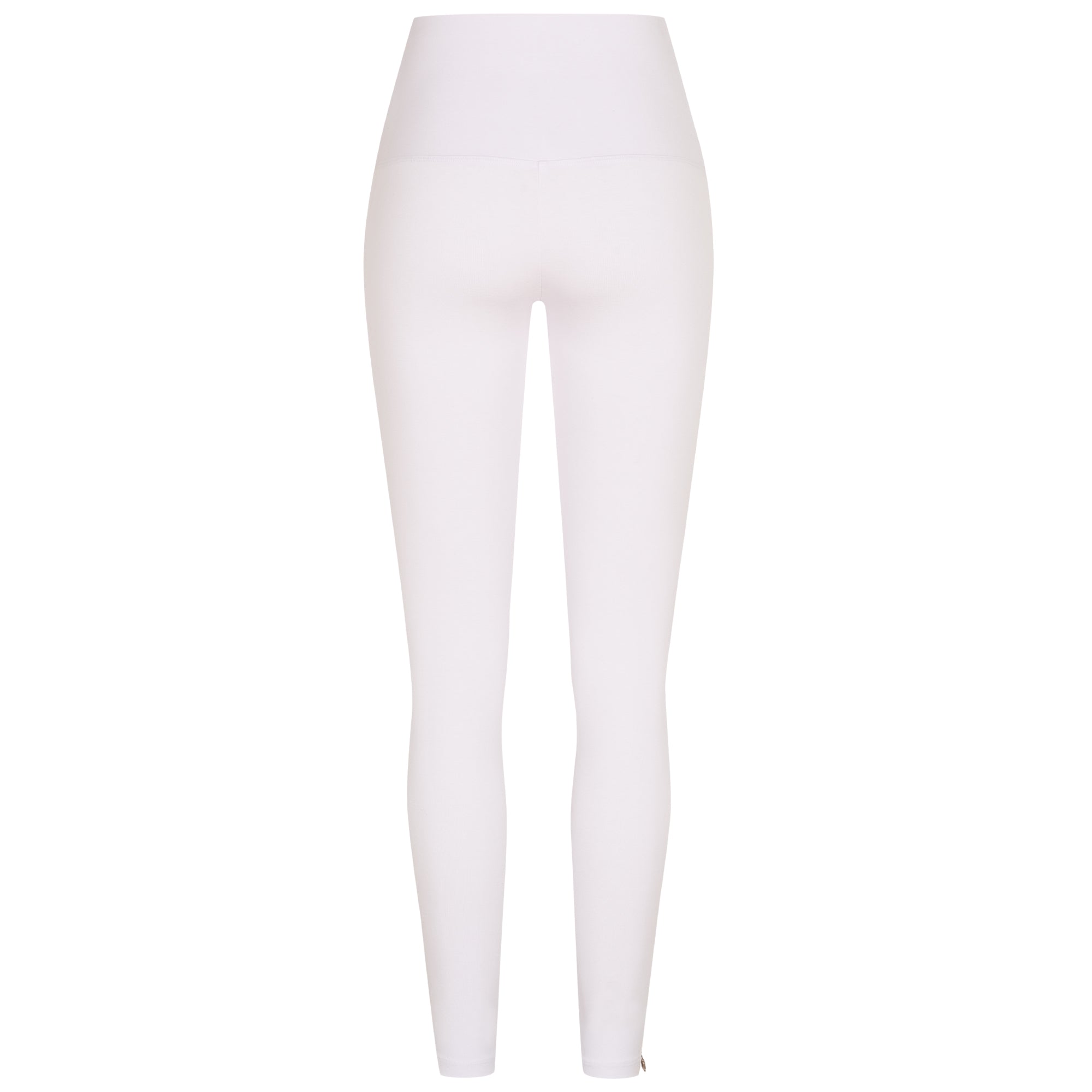 Yoga Leggings Damen aus Bambus Mix - Uni Weiß (Standard Material)