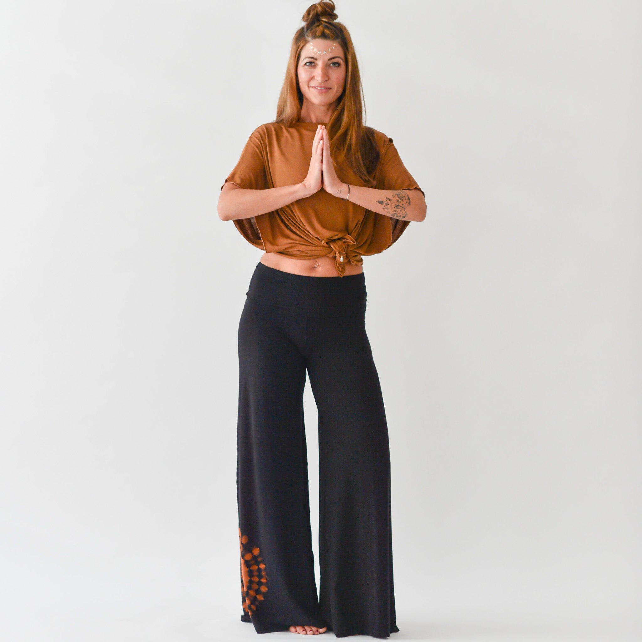 Yoga Hose Damen - Hipster Pants Black - !LIMITED EDITION!