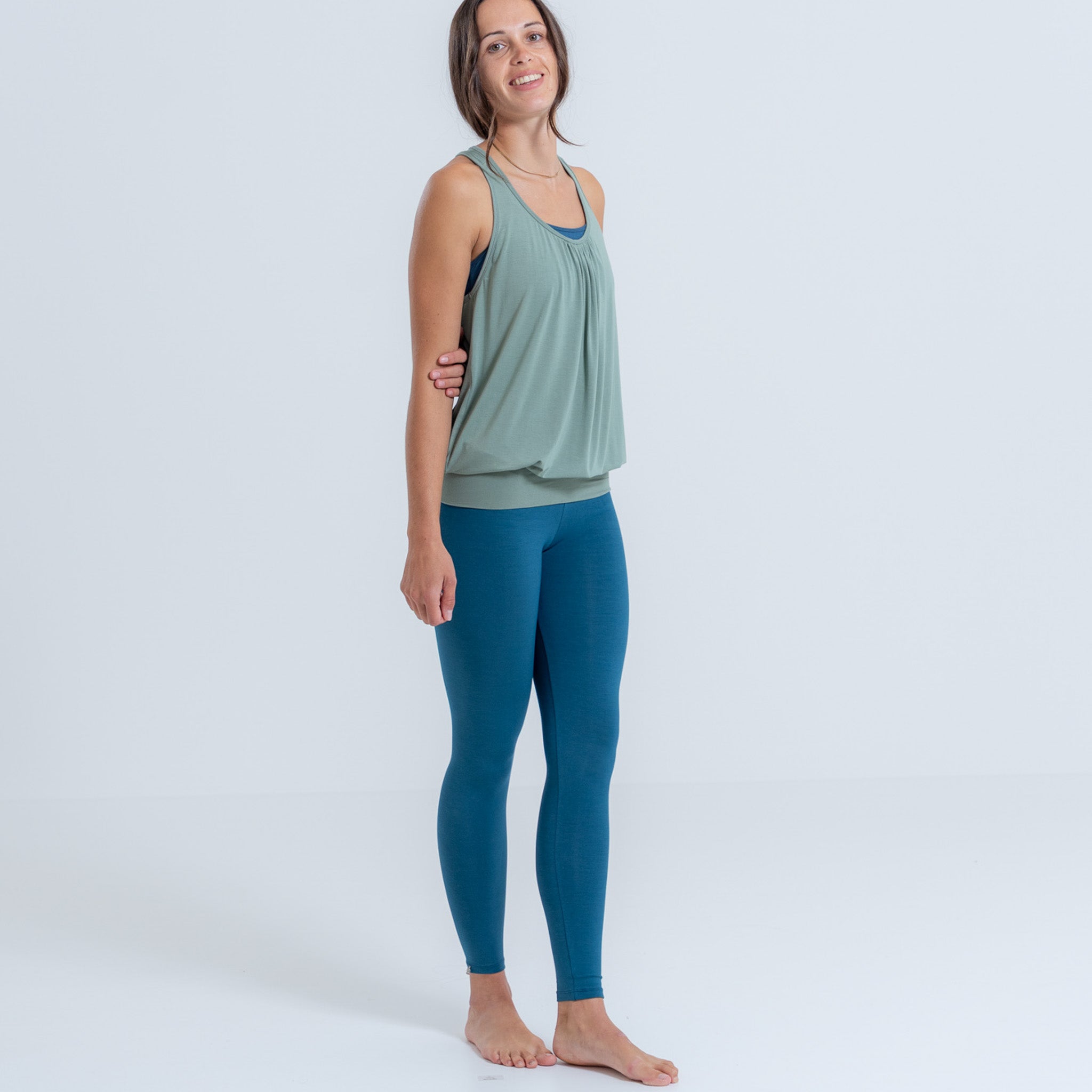 Leggings Damen aus Bambus Mix - Shape Ocean NEU (Dünnes- und Standard Material)