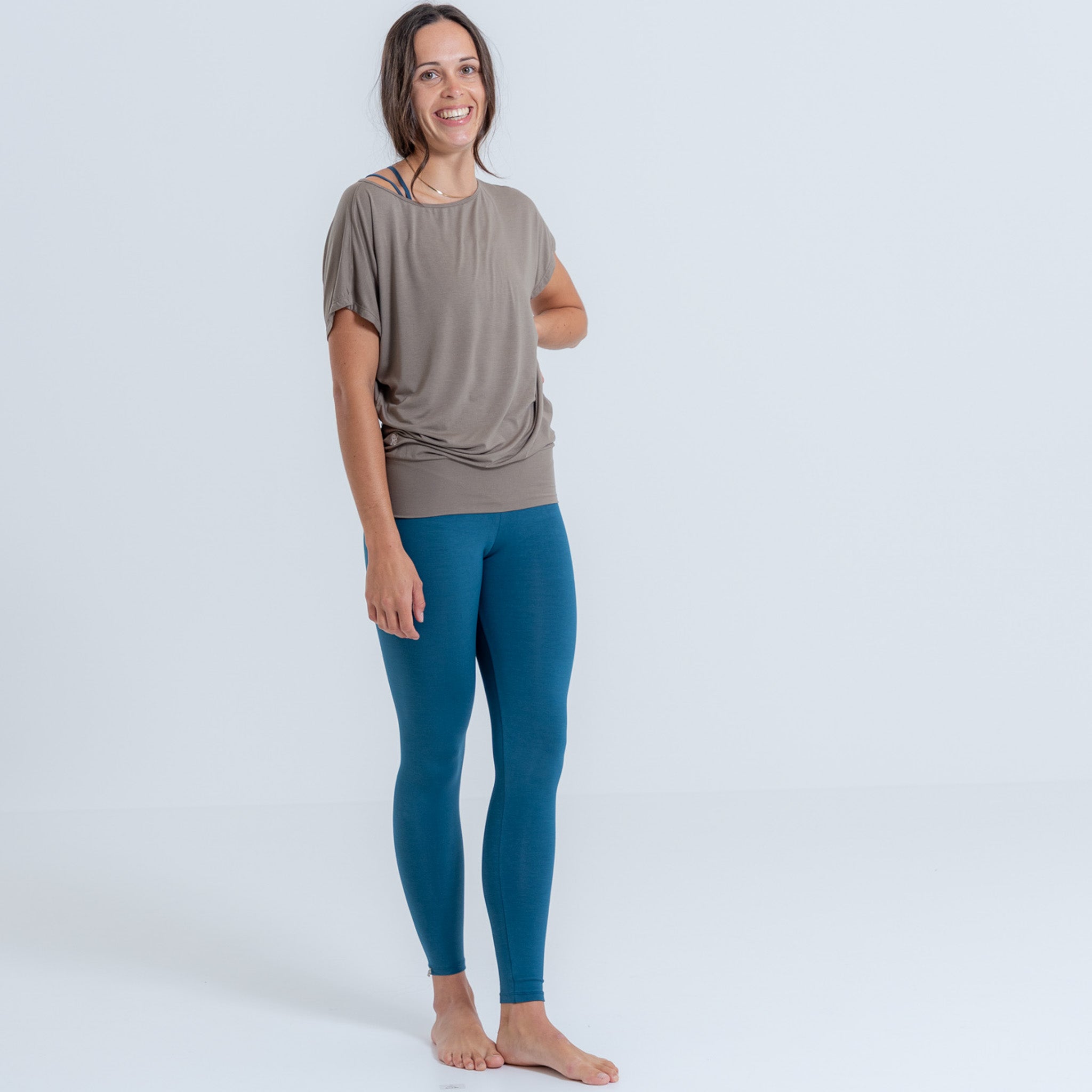 Leggings Damen aus Bambus Mix - Shape Ocean NEU (Dünnes- und Standard Material)