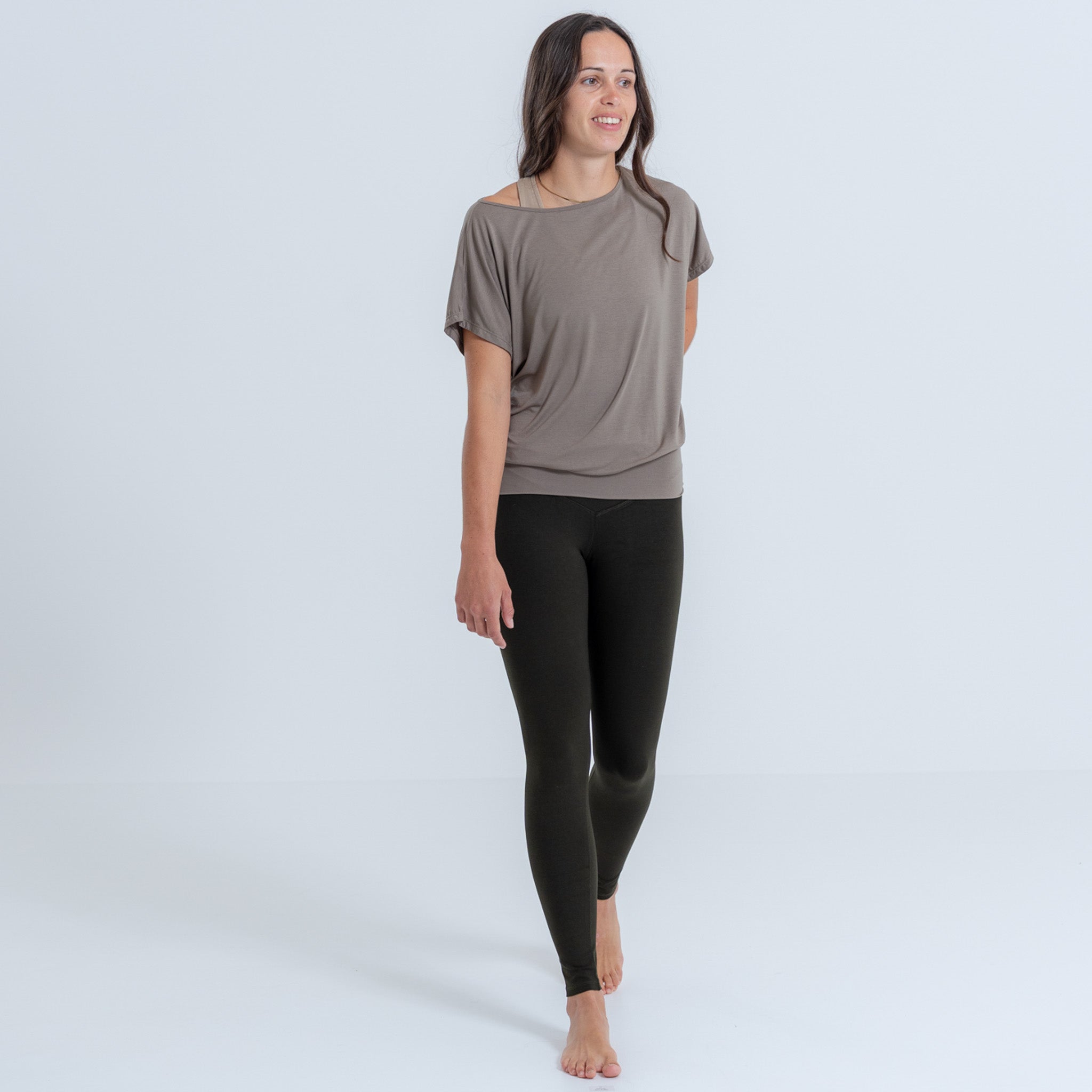 Leggings Damen aus Bambus Mix - Shape Deep Forest NEU (Dünnes- und Standard Material)