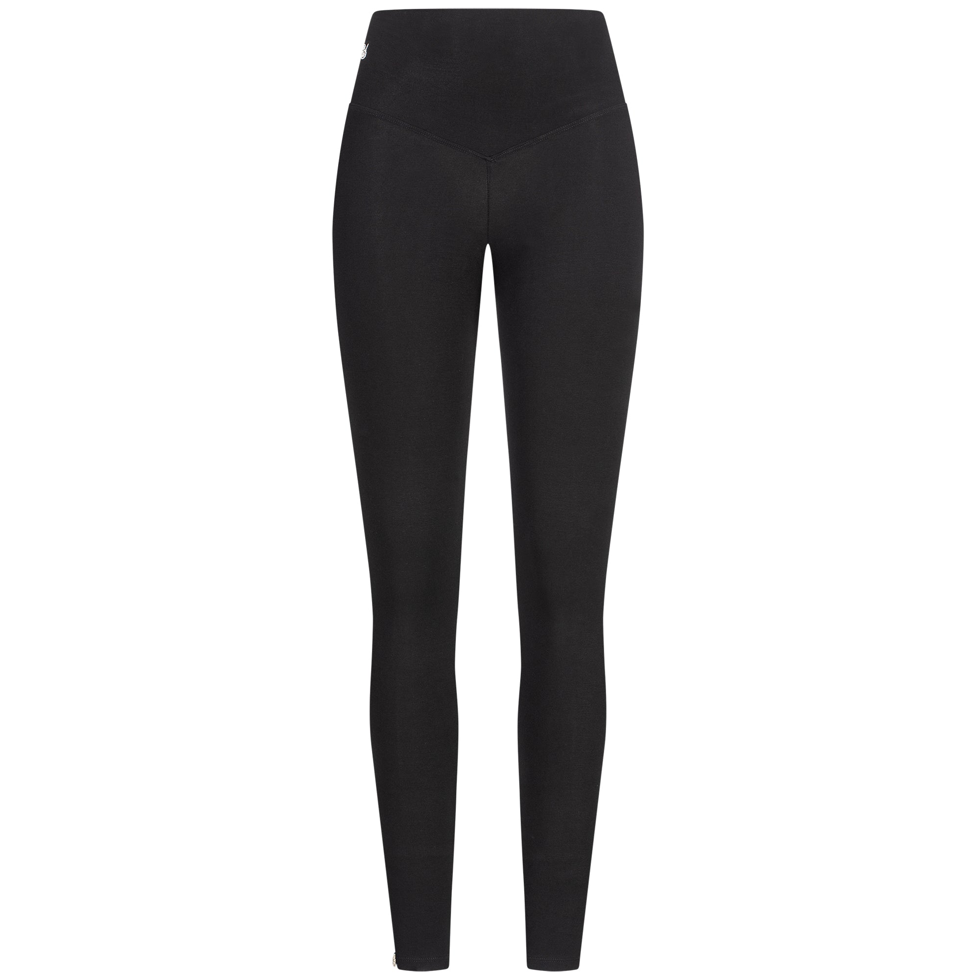 Leggings Damen aus Bambus Mix - Shape Schwarz NEU (Dünnes- und Standard Material)