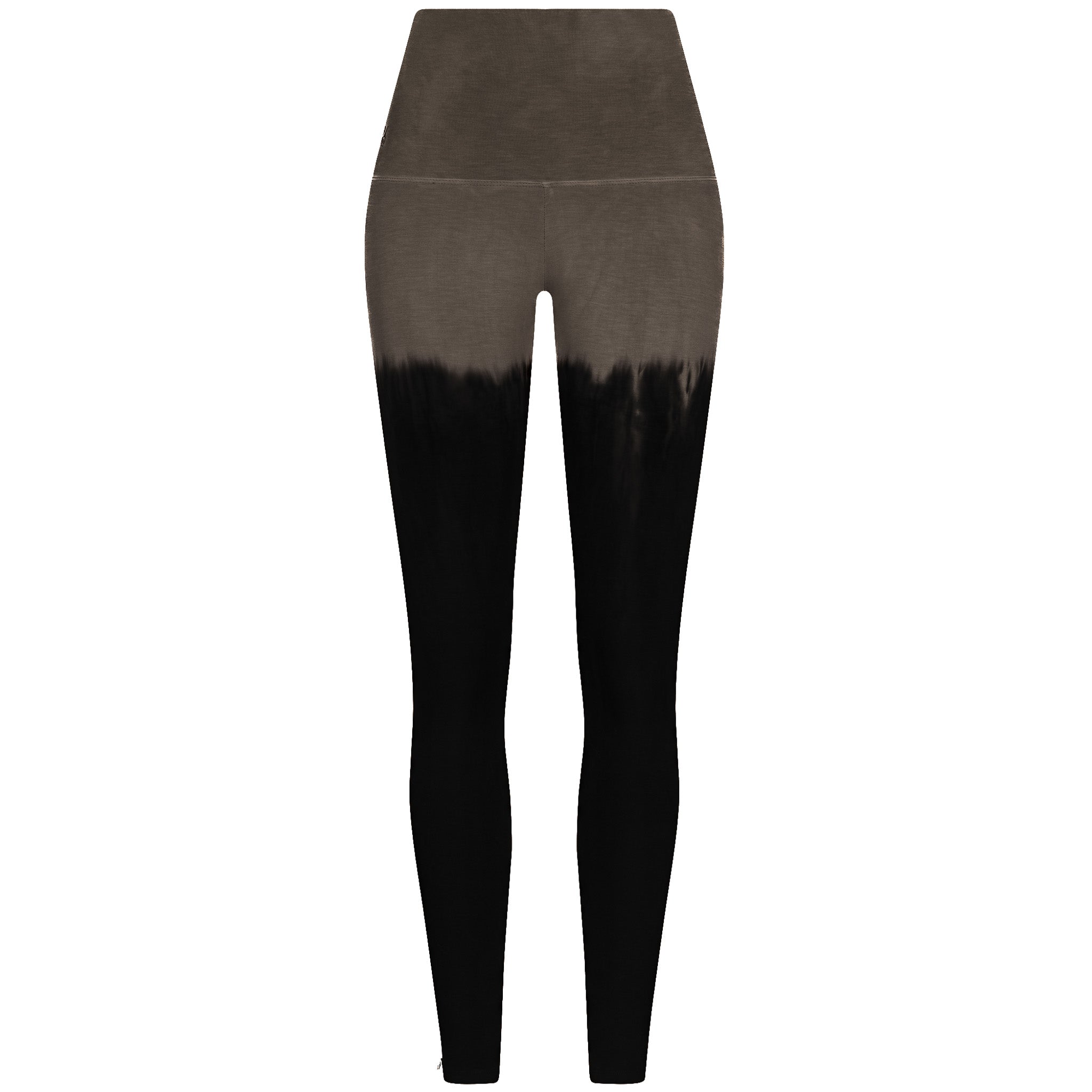 Yoga Leggings Damen aus Bambus Mix - Overknee Salty Chocolate !LIMITED EDITION! (Dünnes Material)